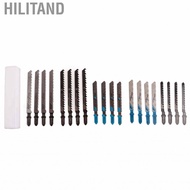 Hilitand 20Pcs Jigsaw Blades Set T118A T118B T118G T218A T111C T119BO T119B HSS Assorted T Shank Jig