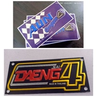 ♞,♘,♙AUN / Daeng Sai 4 Emblem for Pipe alloy /pressed