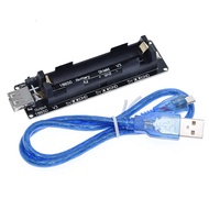 ESP32 ESP32S WeMos 18650 Battery Charge Shield Board V3 Micro USB Type-A USB 0.5A for Arduino Raspbe