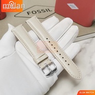 ♨FOSSIL สายรัดนาฬิกาข้อมือหนังแท้18มม.,นาฬิกา ME3109 ME3069 ME3086รุ่นที่เข้าคู่กัน