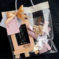 [1st anniversary] CUSTOM small gift wooden frame sketch graduation gift, birthday, sempro, etc... BY