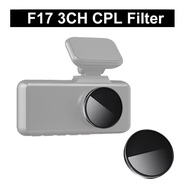 untuk REDTIGER Dash Cam F17 Elite / F17 3CH Penapis CPL Lensa HD Perlindungan Debu Anti Silau Penapi