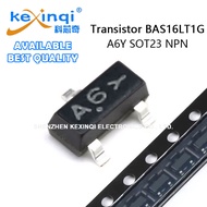 (20-100pcs) BAS16LT1G A6Y SOT23 NPN Power Transistor SMD Chip Triode
