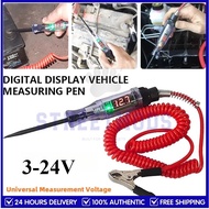 Car Circuit Tester Truck Voltage Tester Circuit DC Auto Circuit Tester Automobile Diagnostic Probe L