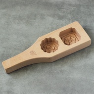 [cinglen]Moon cake mould Cookies Mold Mooncake decoration mould Wood