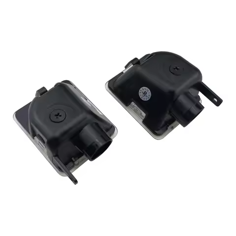 VC-Innovative-2Pcs Car Side Led Lighting Sign Projection Lamp Rearview Mirror Lighting Welcome Light