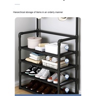 Durable Hanging Bag Rack Stacking Shoe Rack Stand Hanger Multipurpose Hanging Rack Clothes Jacket Si
