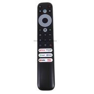 Alternative replace RC902V FMR1   For TCL RC902V Voice Remote Control for  For TCL 8K LED Smart TV w