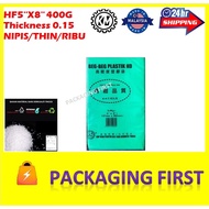 HF PLASTIK BEG  5''X''8'' 0.015 400GM/HF PLASTIC BAG 5''X8'' 0.015 400GM CAP GEAR/PLASTIK NIPIS/PLAS