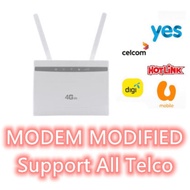 Modified 4G UNLIMITED HOTSPOT DATA MODEM N205 4G LTE WiFi SIM Card Router FREE 100GB (1 MONTH) 改装Modem + 免费100GB