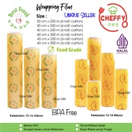 Cling Wrap Cheffy 25 CM x 500 M 30 CM x 500 M 35 CM x 500 M 40 CM x 500 M 45 CM x 500 M Bestfresh