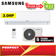 Samsung 2.0HP Aircond S-ESSENTIAL R32 Air Conditioner AR18TGHQABUNME 2HP Air Cond Energy Saving