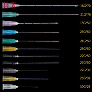 Blunt Needle 18G70mm Disposable Needle Ton Needle 21G22G23G25G27G38mm50mm Blunt Needle