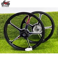 Enkei 505 CNC Mags Sinper 135 Classic Vega Force Fi 1.6*1.6 17 Front Disc Brake Rear Drum Brake