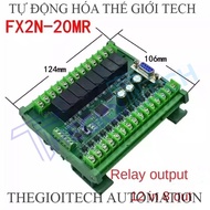 JX FX2N-20MR/20MT PLC Programming Circuit Board: 12 Input 8 Output Relay/Transistor, RS485 2AD, RS23