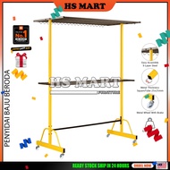 Clothes Hanger HS H10 - Rak Penyidai Baju / Laundry Drying Rack / Penyidai Penjemur Baju / Ampaian Baju Beroda