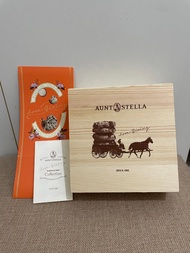 2024詩特莉 手工餅乾空 木盒 Aunt Stella Wooden Gift Box 收納箱