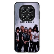Phone Case POCO X7 X6 X5 X3 PRO GT 4G 5G TPU Rubber Softcase GNR Guns Roses