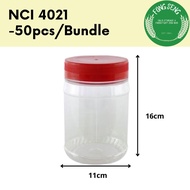 !!Bundle!! 50pcs Plastic Container NCI 4021 50pcs/Bundle (Balang Kuih Raya)