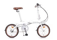 Shulz Foldable Bicycle Hopper 3 (White, 16")