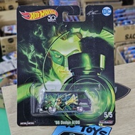 HOT WHEELS PREMIUM 66 DODGE A100 DC GREEN LANTERN