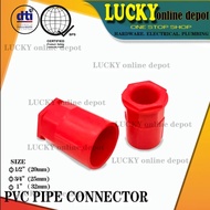 EOPPO/ROTO ORANGE PVC Pipe CONNECTOR (Conduit Fitting)