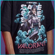 BH2 VALORANT GAME OVER Graphic Tee Video Games T-Shirt short sleeve top HB2