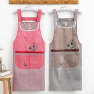 Tali kalis air lap tangan kalis air dapur rumah apron kalis minyak dan kalis minyak Apron kapas Kore