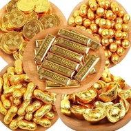 Gold Ball Cake Decoration Wedding New Year's Goods Mixed Casual Snacks Chocolate Gold Coin Gold Coin