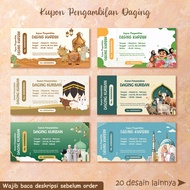 (PREMIUM) EID ADHA MEAT MAKING VOUCHER COUPON