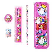 Hello Kitty 5 In 1 Stationery Set / Set Alat Tulis / Alat Tulis Sekolah