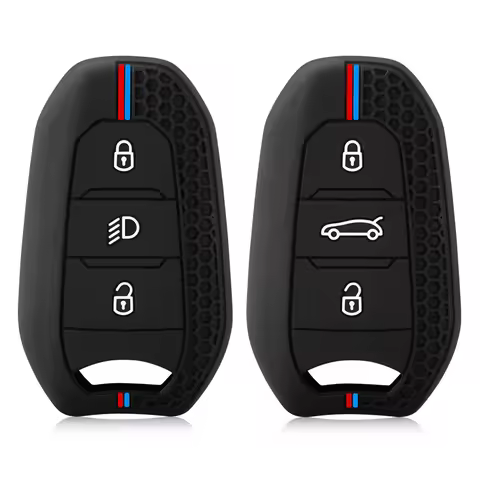 Shell Cover Holder Car Key Fob Case For Peugeot 208 DS3 5008 DS5 DS6 For Citroen C4 C5 X7 Silicone R