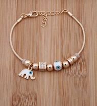 สร้อยข้อมือ Evil Eye รูปช้าง 🧿 (Nazar) ของแท้จากตุรกี