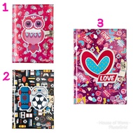 Pad Smiggle A5 Chirpy Lockable Notebook - Smiggle Diary