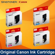 [Bundle of 4] Canon PGI-2700 PGI2700 PGI 2700 Black Cyan Magenta Yellow Ink For Printer iB4070 IB417