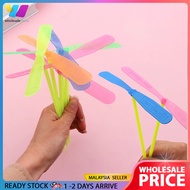 WHOLESALE | Hand Rub Bamboo Dragonfly Classic Toy Flying Leaf Helicopter Mainan Naga Buluh
