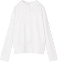 Sanai Swimsuit Paradise Women's Top (UPF 50+) Rush Hoodie, 55-53-5-1131, white, Large