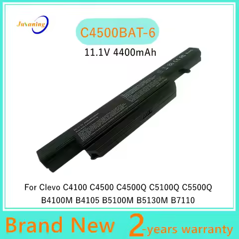 Laptop battery for Clevo C4100 C4500 C4500Q C5100Q C5500Q C4500BAT-6 C4500BAT 6 C4500BAT6 B4100M B41