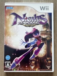 日版 WII SEGA NIGHTS STORY OF STAR NIGHT 飛天幽夢 深夜入夢精靈 星空物語 經典動作遊戲