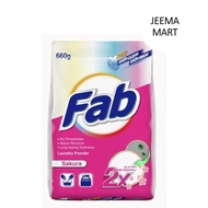 Fab Laundry Powder Detergent Sakura 660g