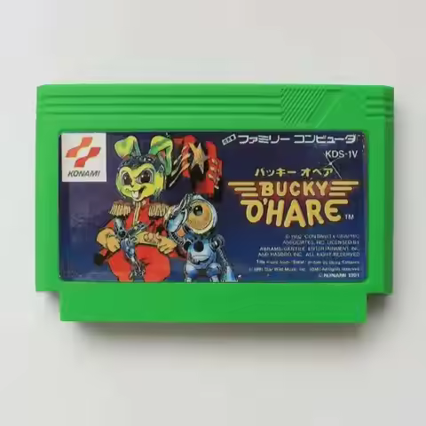 Bucky o'Hare 60 Pin Game Card For 8 Bit Subor Game Player