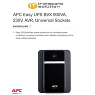 APC Easy UPS BVX 900VA, 230V, AVR, Universal Sockets ( APC BVX900LI-MS )