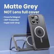 New models ugreen matte magnetic case for iPhone 15 Pro Max cases shockproof cover for iPhone 15 plu