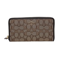 COACH Accordion Zip Wallet In Signature Jacquard F54633 [GUARANTEED 100% AUTHENTIC]