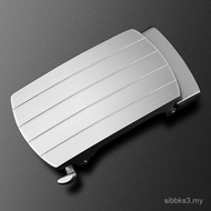 304 Gesper Tali Pinggang Keluli Tahan Karat Gesper Automatik Lelaki Corak Buaya Kepala Tali Pinggang