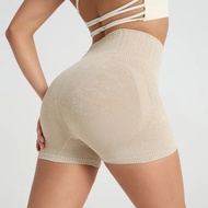 Womens shorts Dfyne Impact Shorts with Logo Low Waist Seamless Yoga Shorts Scrunch Bum Gym Shorts Wo