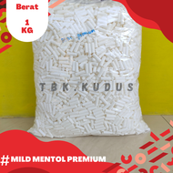 Gabus busa filter Mild mentol Premium 1kg