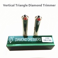 1pcs Triangular Natural diamond dresser1.0ct/1.5ct/2.5ct Vertical triangle diamond dressers for GC,A