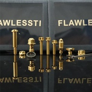 FLAWLESSTI Gr5 Brembo 19 RCS Corsa Corta ชุดสลักเกลียวแม่ปั๊มเบรก ไทเทเนียม For Honda Forza 350 Yama