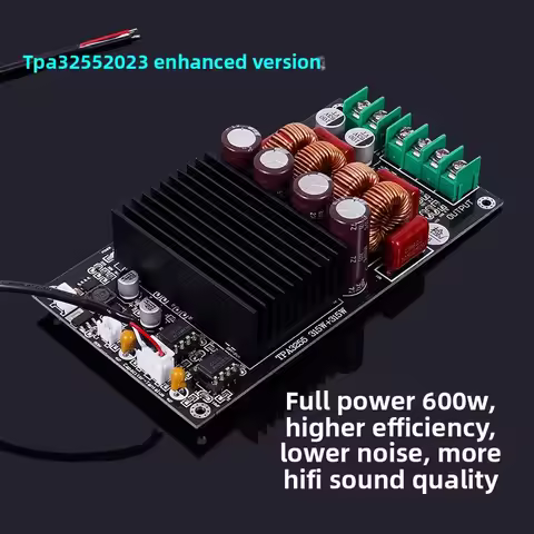 SAMP-100 TPA3255 2x300W 600W Hi-Fi Digital Amplifier Board High Power 2-Channel